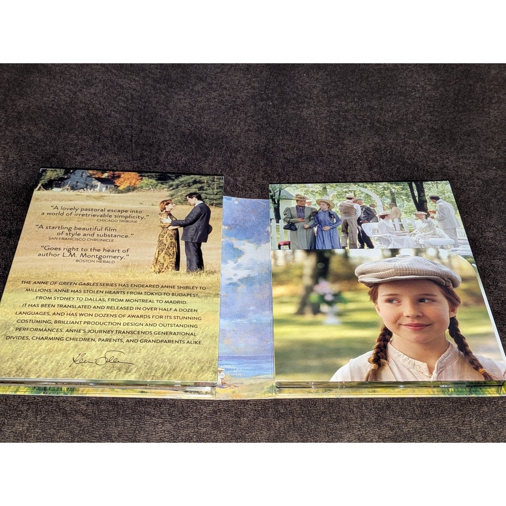Anne of Green Gables Complete 4‎ Part Film Collection 8-Disc DVD Box Set Book - Picture 4 of 8